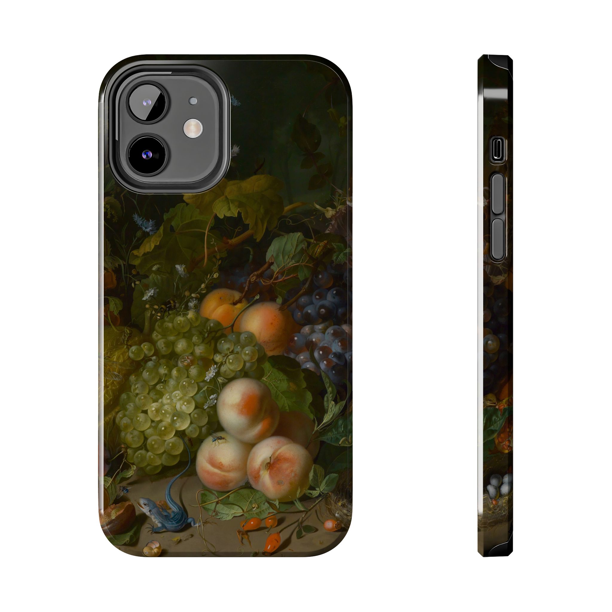 Rachel Ruysch, Fruit Still Life with Stag Beetle and Nest Tough Phone Case - Image 9
