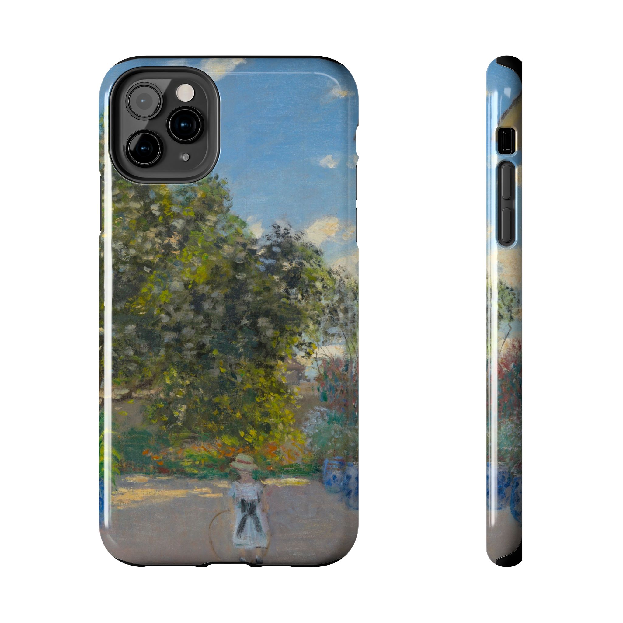 Monet, The Artists's House at Argenteuil, Detail 1 Tough Phone Case - Image 8