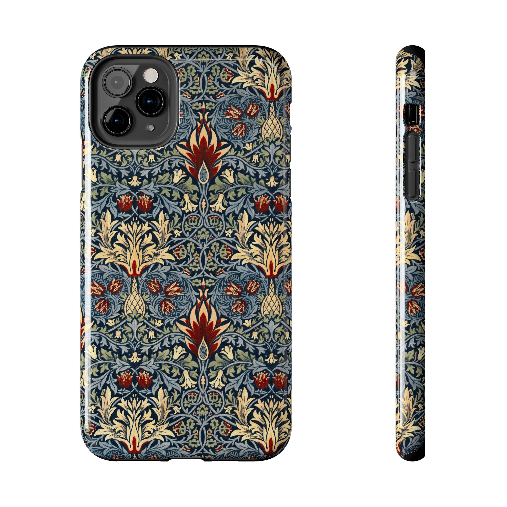 William Morris, Snakeshead Wallpaper from the Brooklyn Museum Tough Phone Case - Image 8