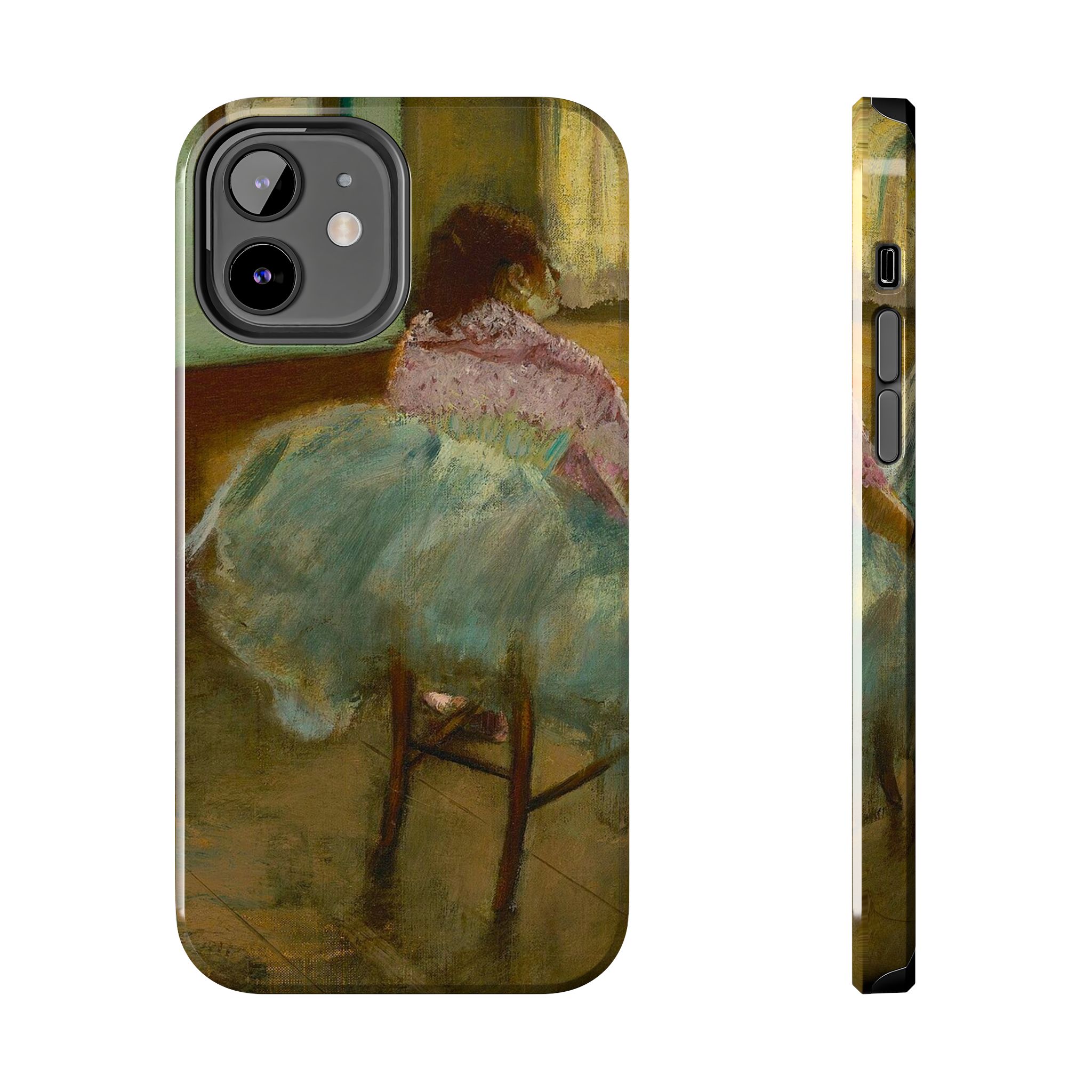 Degas, The Dance Lesson, Detail 2 Tough Phone Case - Image 4