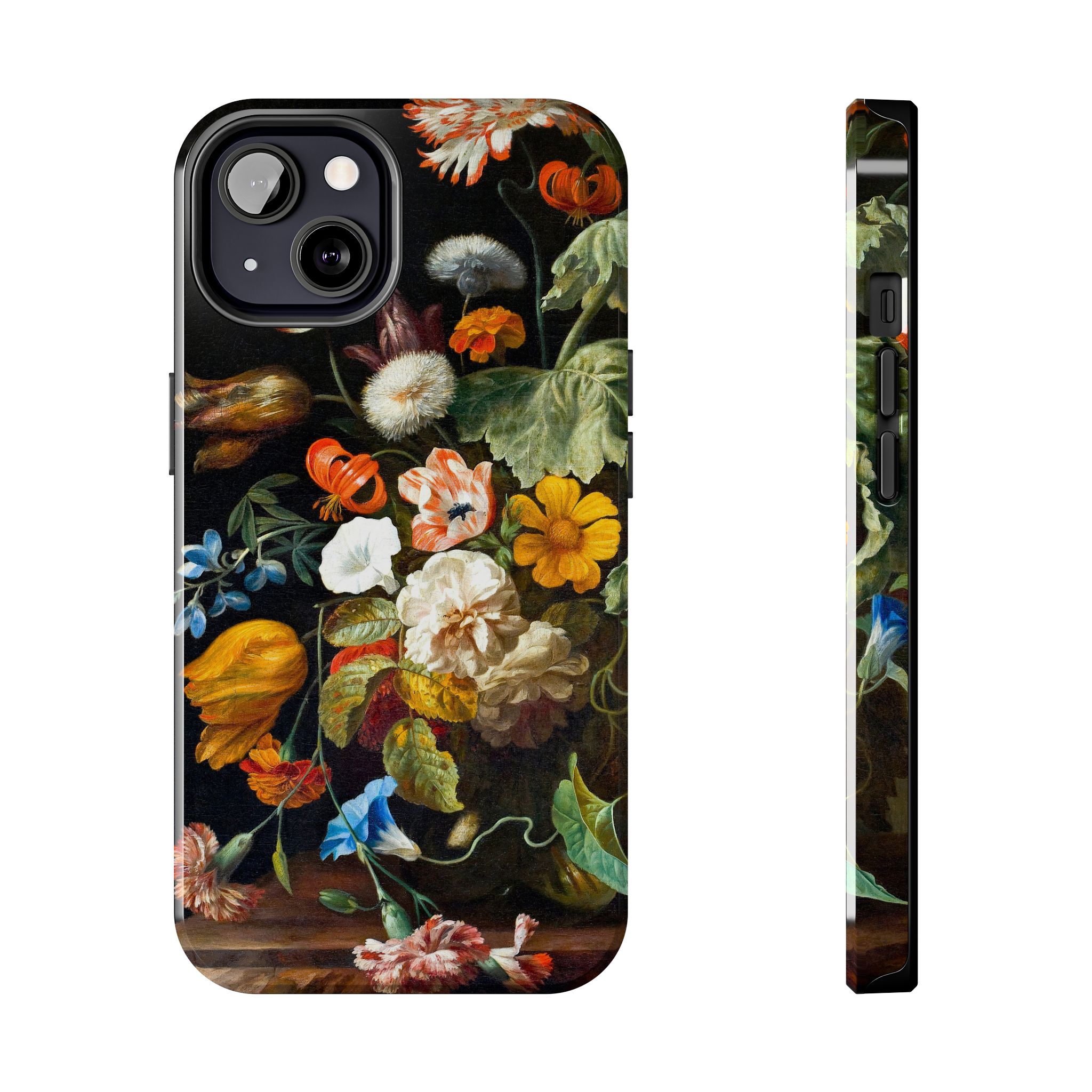 Rachel Ruysch, Still Life with Flowers, 1750's Tough Phone Case - Image 13