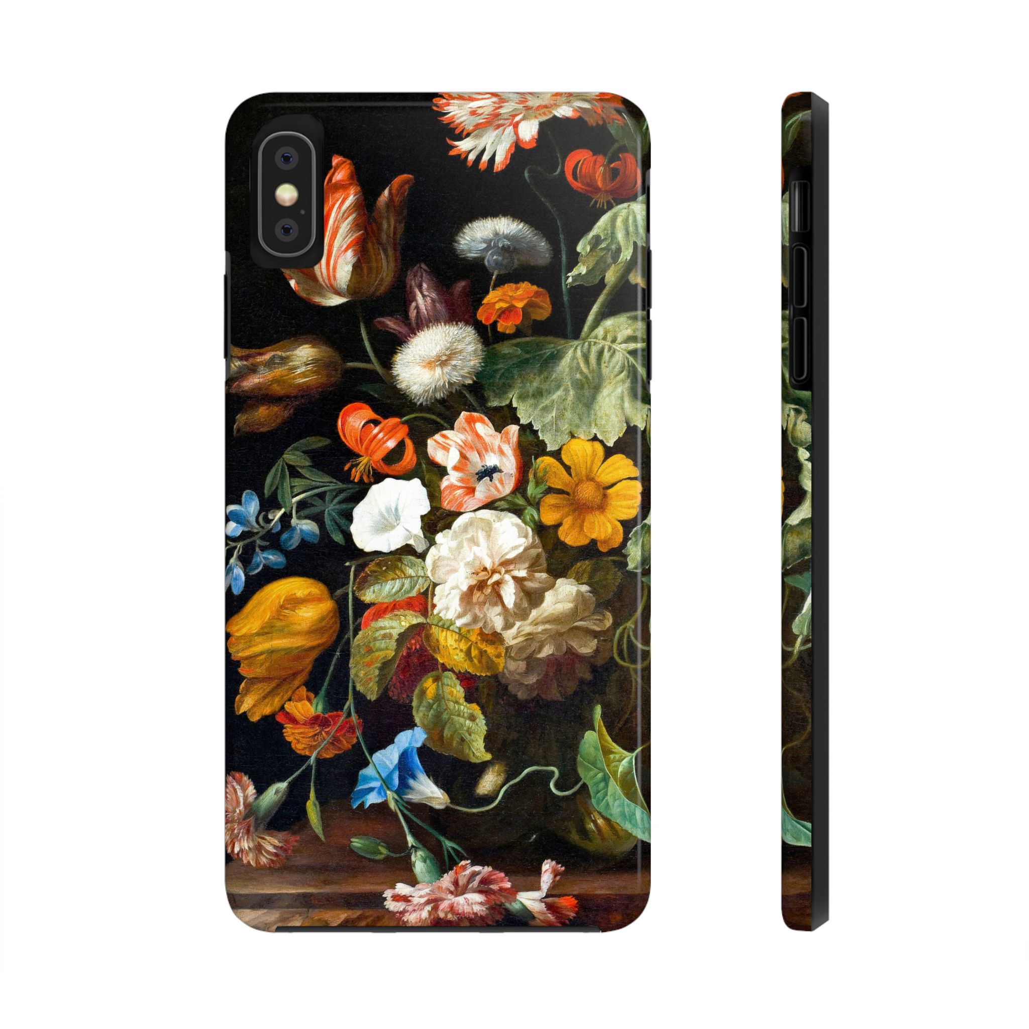 Rachel Ruysch, Still Life with Flowers, 1750's Tough Phone Case - Image 5