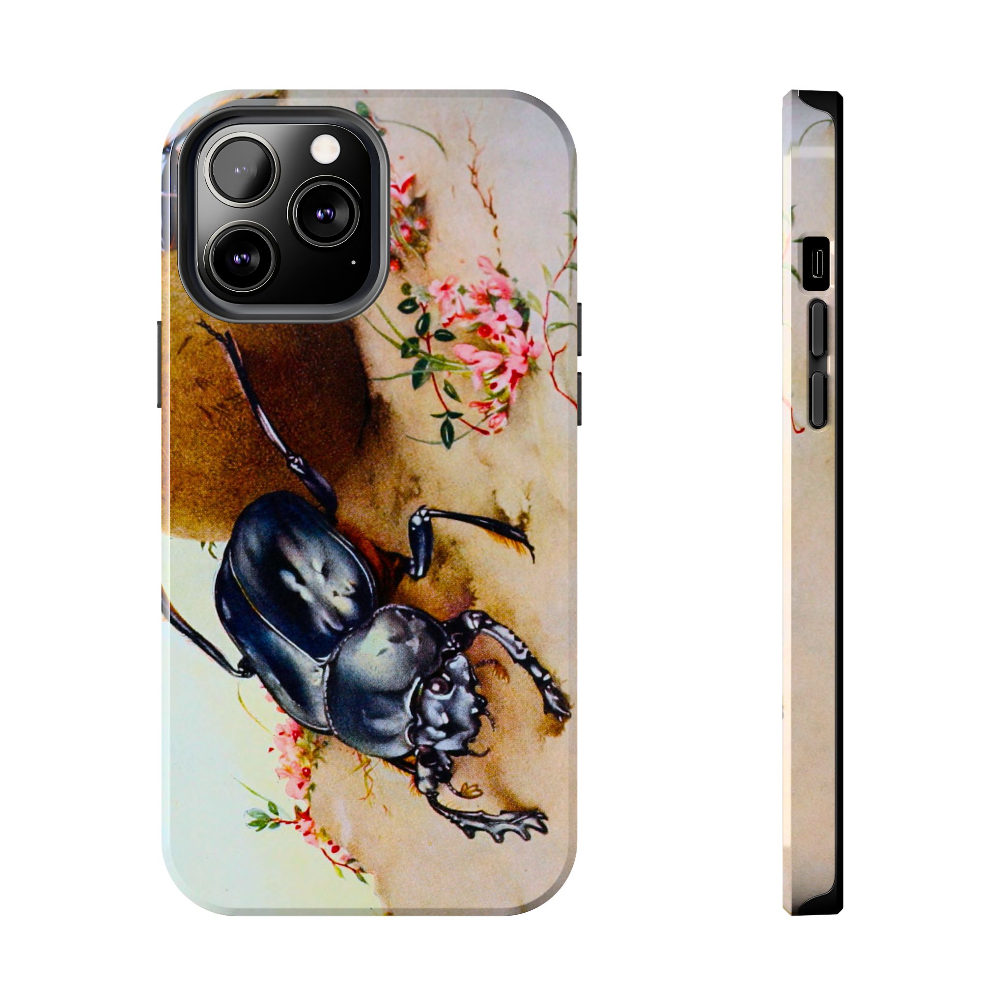 Dung Beetles, Fabre's Insects Tough Phone Case - Image 11