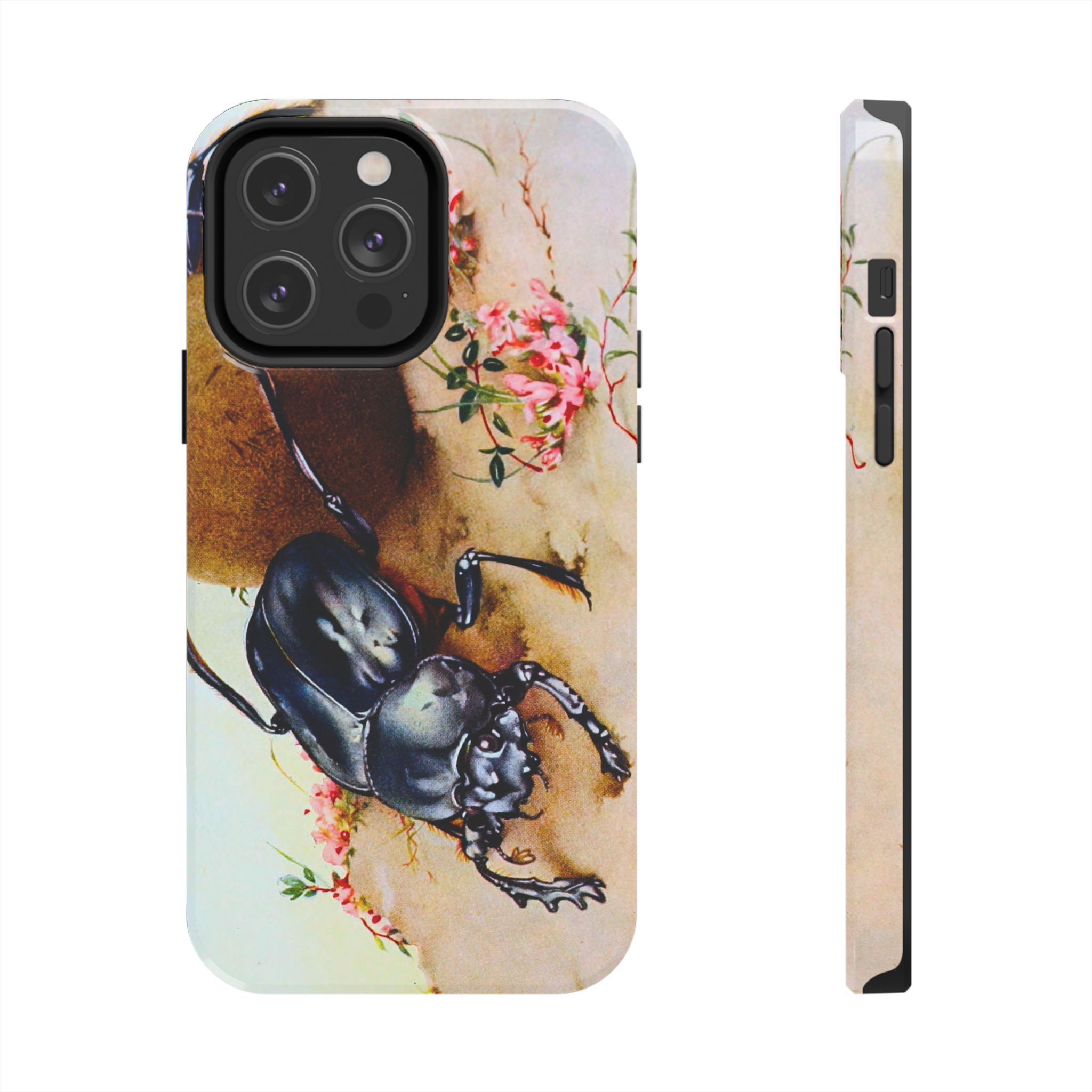 Dung Beetles, Fabre's Insects Tough Phone Case - Image 14