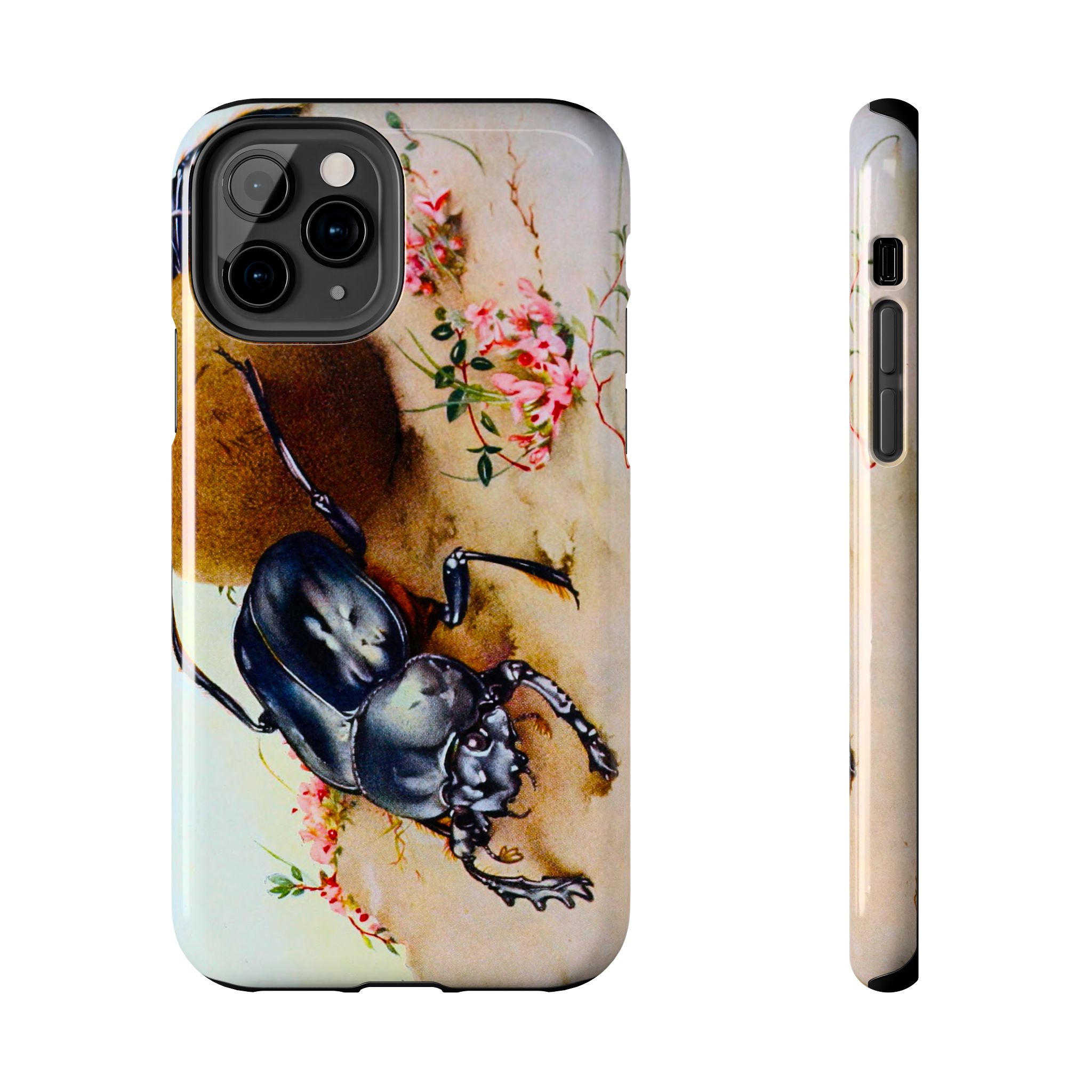 Dung Beetles, Fabre's Insects Tough Phone Case - Image 2
