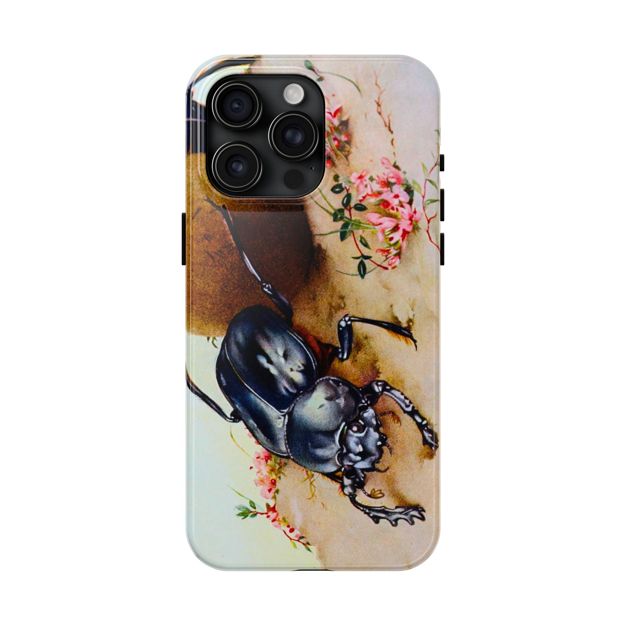Dung Beetles, Fabre's Insects Tough Phone Case - Image 19