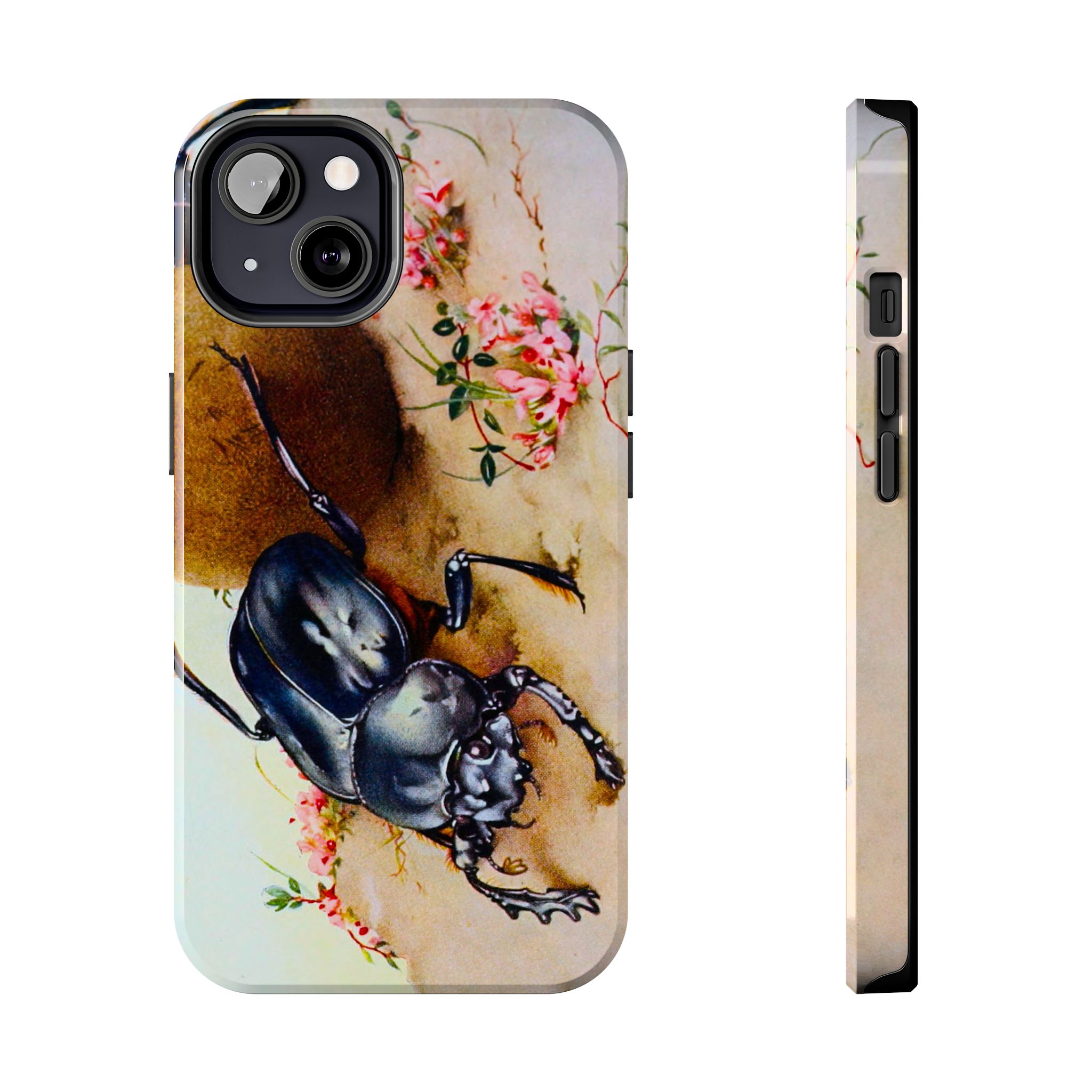 Dung Beetles, Fabre's Insects Tough Phone Case - Image 8