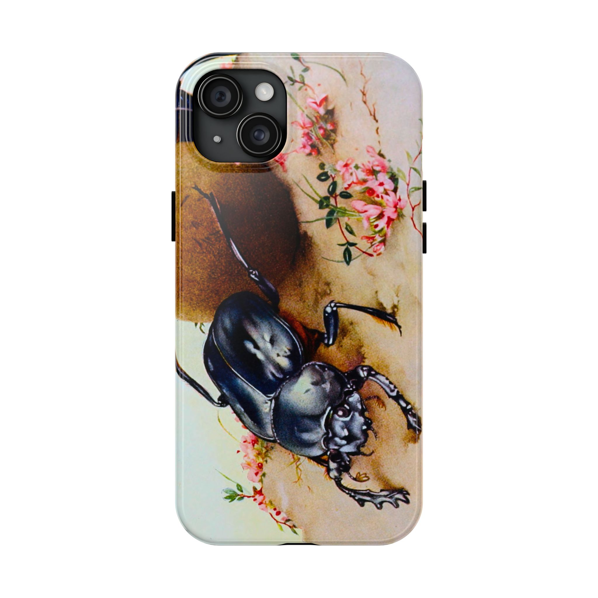 Dung Beetles, Fabre's Insects Tough Phone Case - Image 18