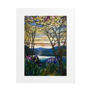 Louis Comfort Tiffany, "Magnolias and Irises,"  11"x14" Giclee Print