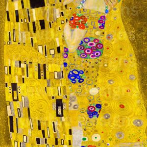 Klimt The Kiss Digital Print Product Photo